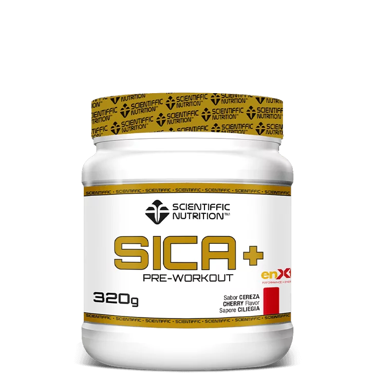 Sica + Pre-Workout. 320gr. Cereza
