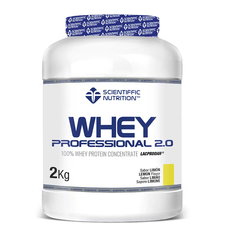 Whey Professional 2.0. 2kilos. Limón. Sin Lactosa
