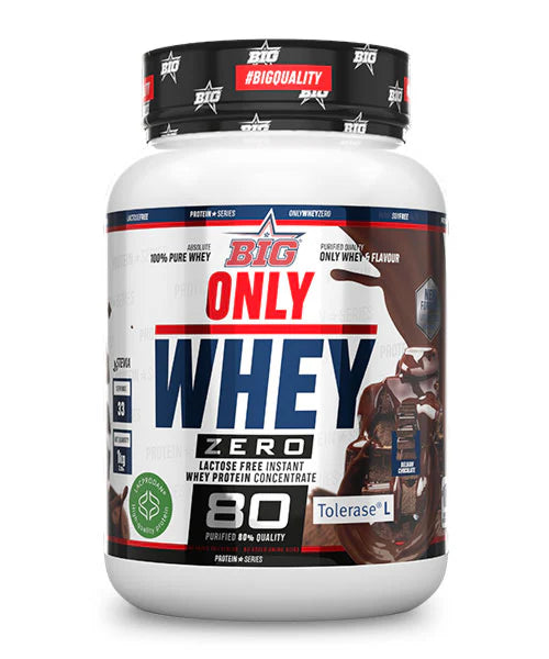 Only Whey Zero 1kilo. Chocolate Belga. Sin Lactosa