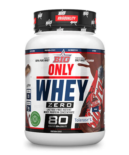 Only Whey Zero. 1kilo.Bigrack Snack. Sin Lactosa