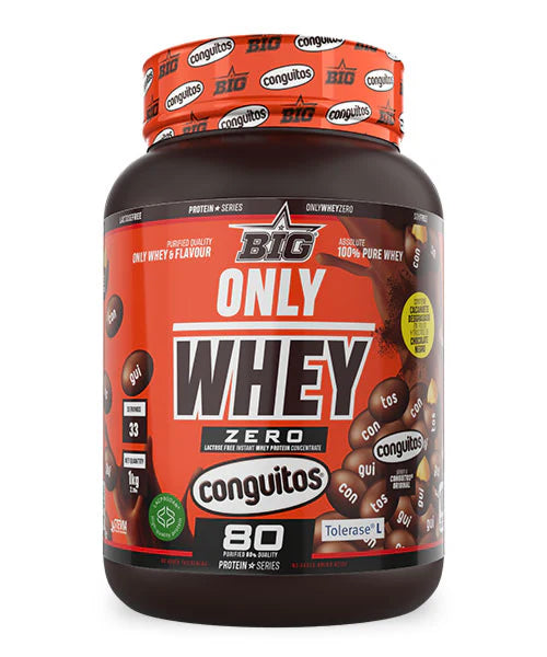 Only Whey Zero. 1kilo. Conguitos Dark. Sin Lactosa