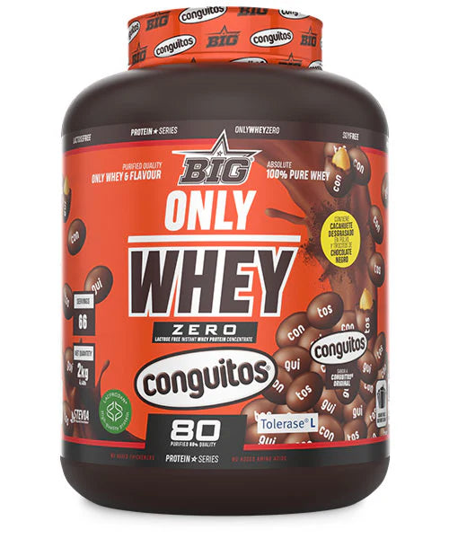 Only Whey. 2kilos. Conguitos Dark. Sin lactosa