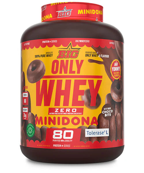 Only Whey Zero. 2 kilos. Minidona. Sin Lactosa