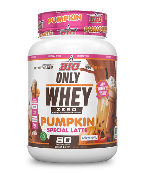 Only Whey Zero. 1Kilo. Pumpkin Special latte. Sin Lactosa