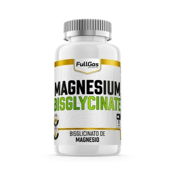Magnesium Bisglycinate. 90caps. Sin Gluten