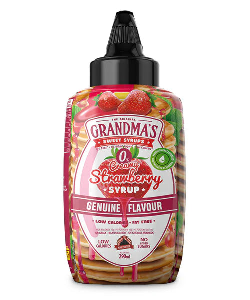 Grandmas Creamy Strawberry Syrup 290ml