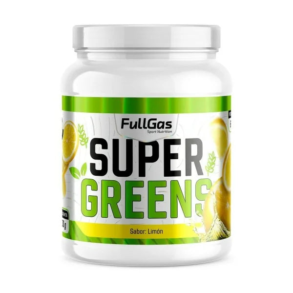 Super Greens. 300gr. Limón. Vegano.