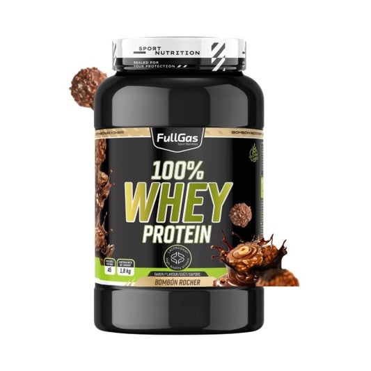 100% Whey Protein. 1.8k. Bombón Rocher. Sin Gluten