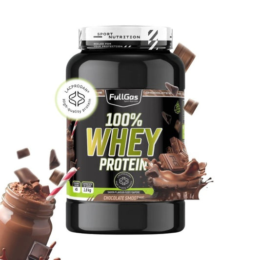 100% Whey Protein. 1.8kg. Chocolate Smoothie. Sin Gluten