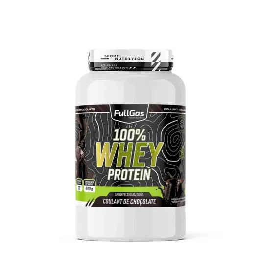 100% Whey Protein. 900gr. Coulant de Chocolate. Sin Gluten