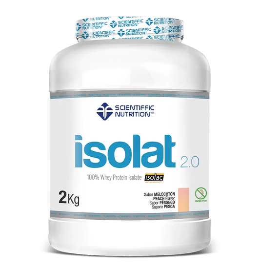 Isolat 2.0.2 kilos. Melocotón. Sin Lactosa. Sin Gluten