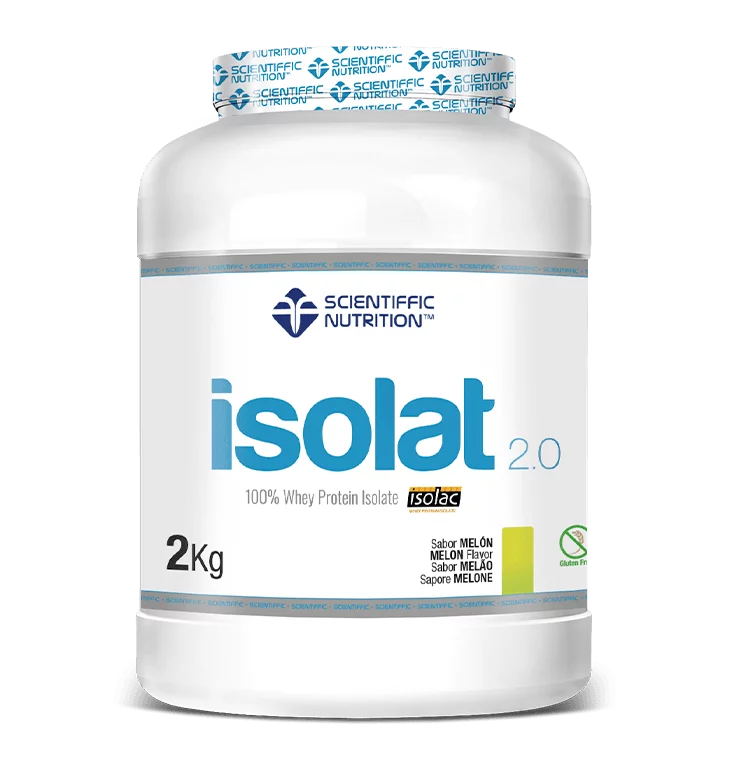 Isolat 2.0. 2 kilos. Melón. Sin Lactosa. Sin Gluten