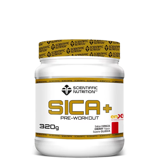 Sica + Pre-Workout. 320gr. Cereza