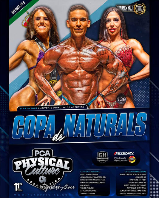 Entradas Copa de España de Culturismo Natural. 10 Mayo 2026