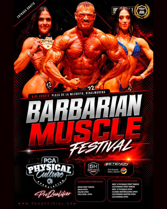 Tanning Barbarian Muscle Festival 8 agosto 2026
