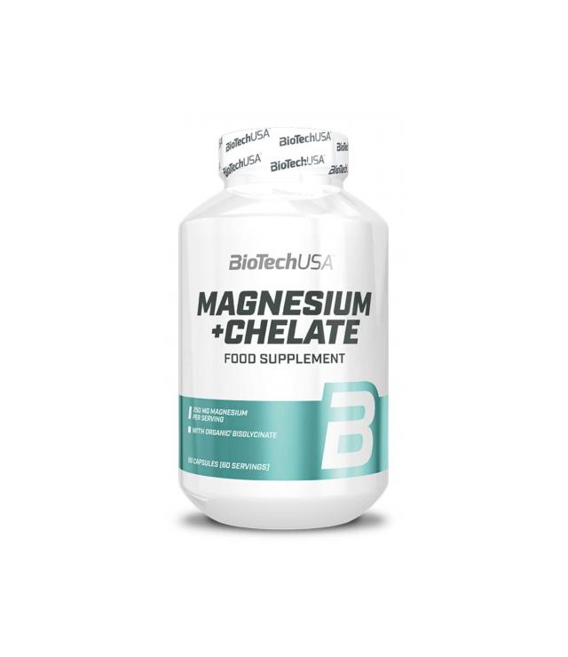 Magnesium + Chelate. 60caps.