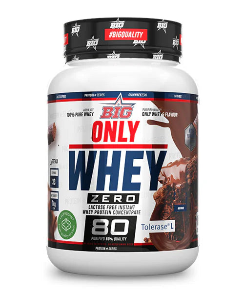 Only Whey 1kilo.Brownie. Sin Lactosa