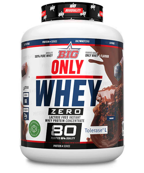 Only Whey. 2Kilos. Brownie. Sin Lactosa