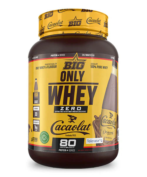 Only Whey Zero 1kilo. Cacaolat. Sin lactosa.