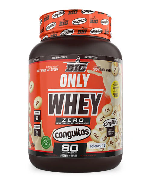 Only Whey. 1kilo. Conguitos White. Sin Lactosa