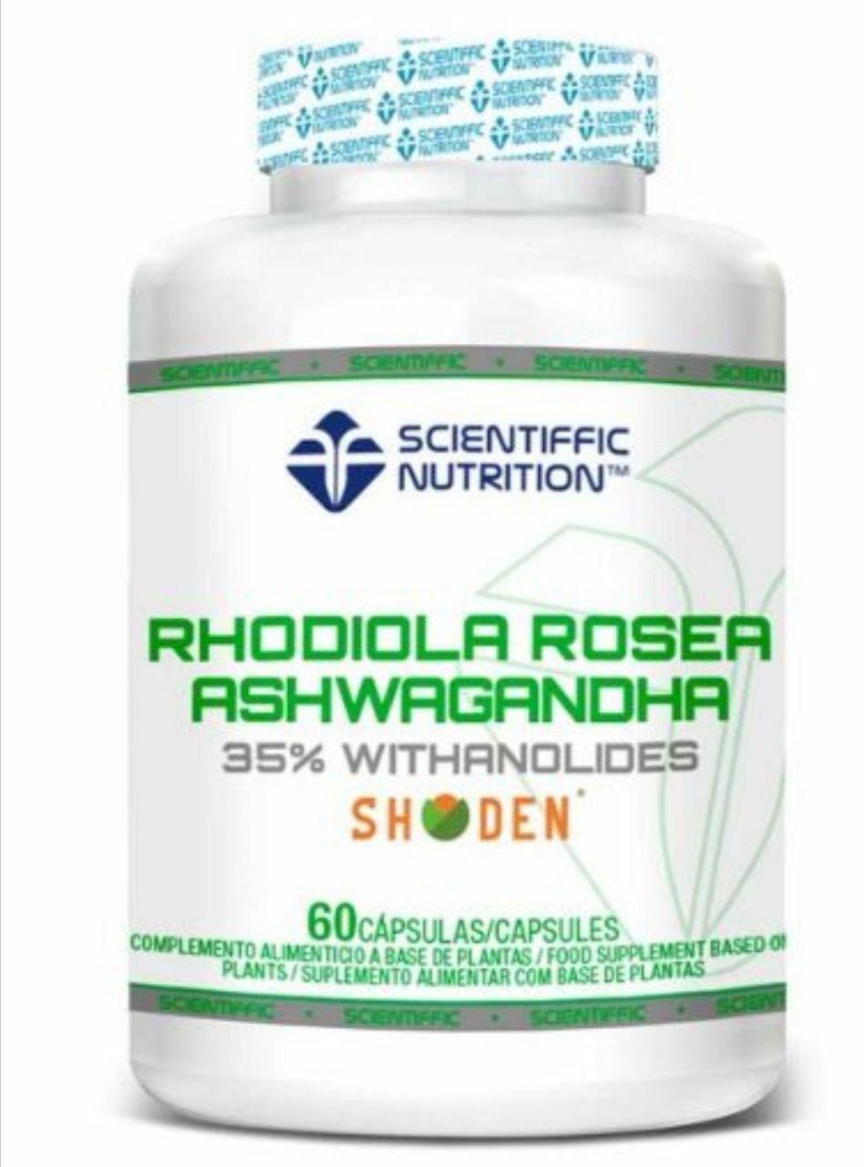 Rhodiola Ashwagandha. 60 Cápsulas.