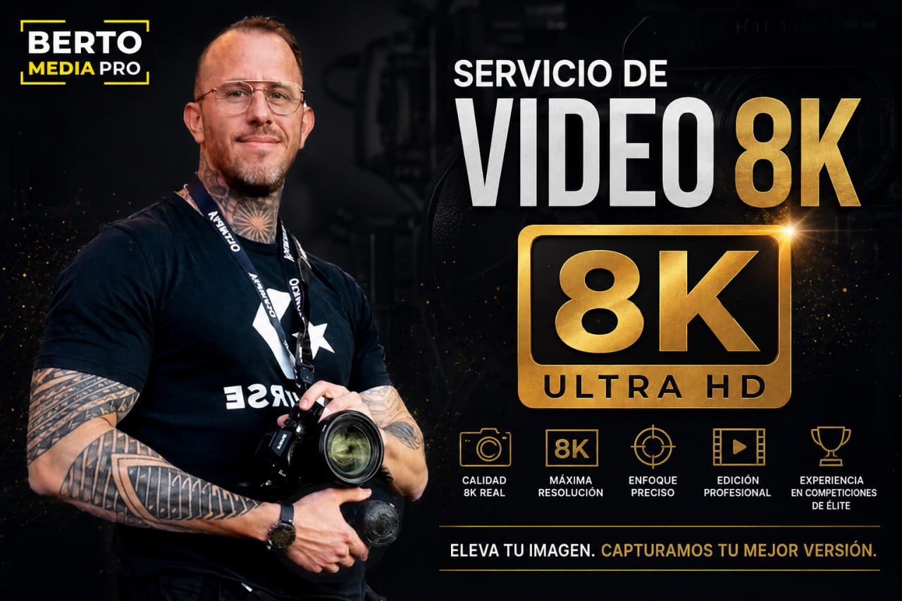 Video en 8K. Campeonato de España