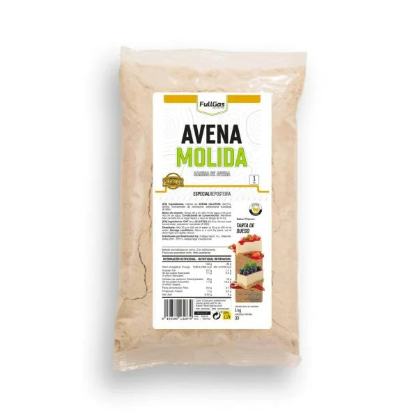 Harina de Avena 1k. Tarta de queso.  Sin Lactosa