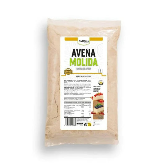 Harina de Avena 1k. Tarta de queso.  Sin Lactosa