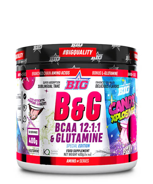 B&G BCAA 12:1:1 400gr. Candy Xplosive!