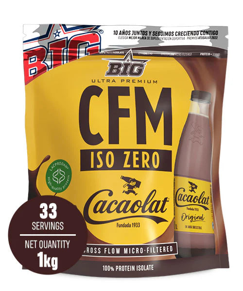 CFM Iso Zero. 1 Kilo. Cacaolat. Formato Bolsa