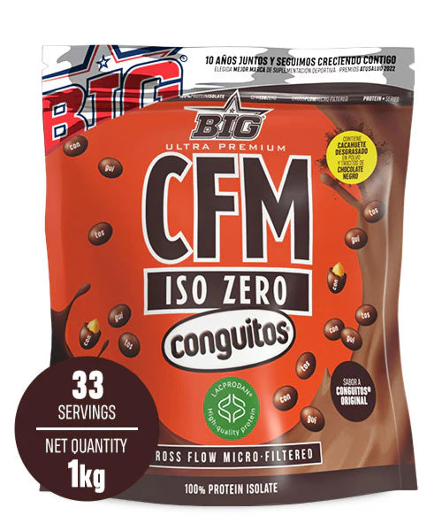 CFM Iso Zero. 1 Kilo. Conguitos Dark. Formato Bolsa