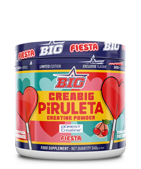 CreaBig. Creatina. 340gr. Sabor Piruleta