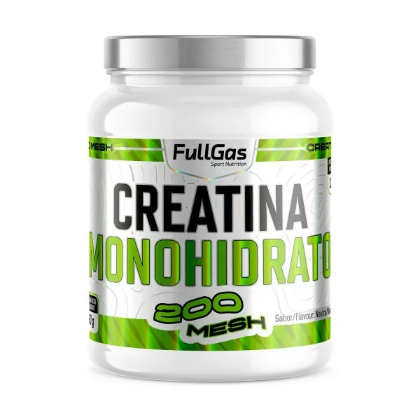 Creatina Monohidrato Mesh. 500gr. Neutro. Vegano. Sin Gluten