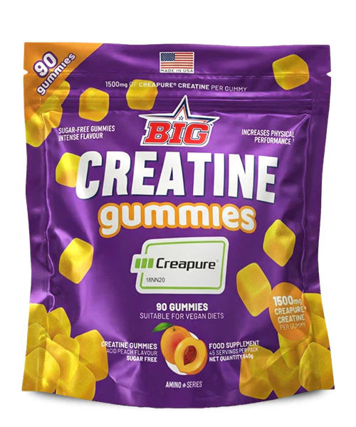 Creatina Creapure Gummies. 90 Gominolas. Acid Peach.