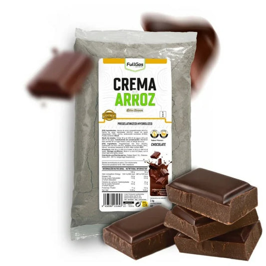 Crema de Arroz. 1 kilo. Chocolate. Vegano. Sin Gluten