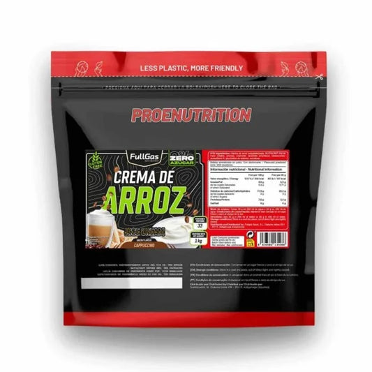 Crema de Arroz. 1 Kilo. Cappuccino. Sin Gluten