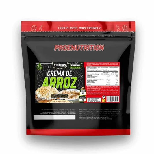 Crema de Arroz. 1 kilo. Leche Merengada. Vegano. Sin gluten