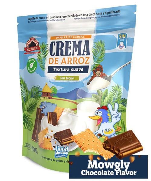 Crema De Arroz. 1Kilo. Mowgly Chocolate.