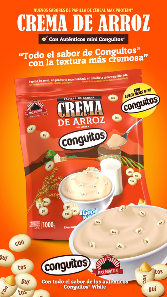 Crema de Arroz 1k. Conguitos Blancos