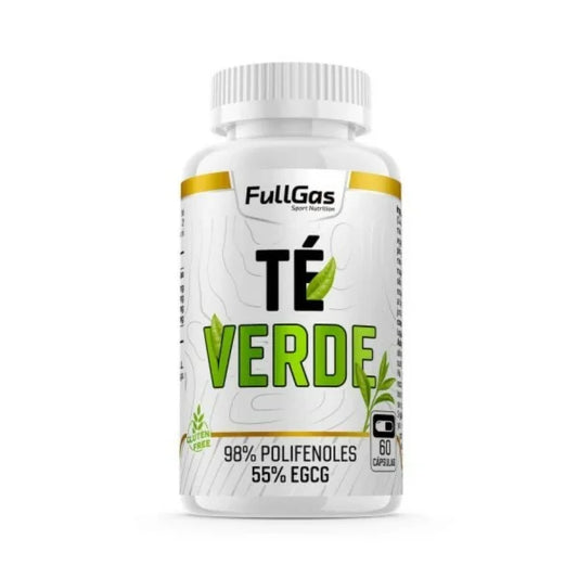 Té Verde. 100caps. Libre de Alérgenos. Sin Gluten. Sin Lactosa