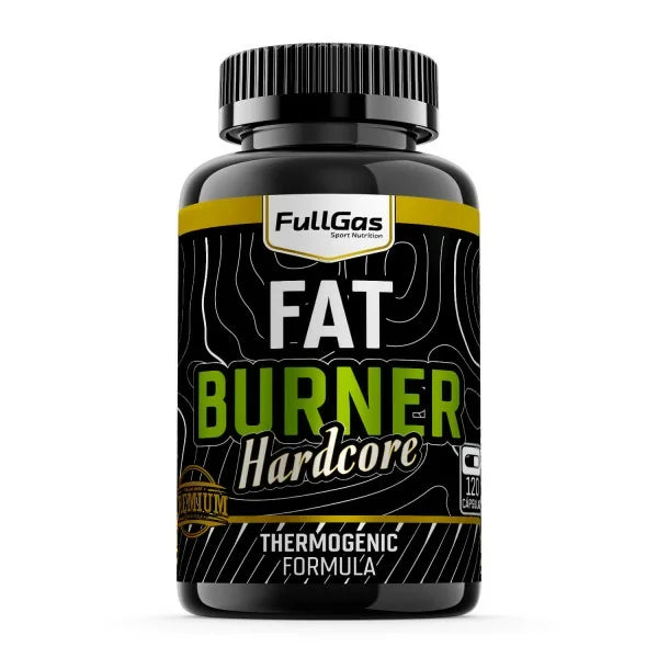Fat Burner Hardcore. 120caps. Vegano. Sin Gluten. Sin Lactosa
