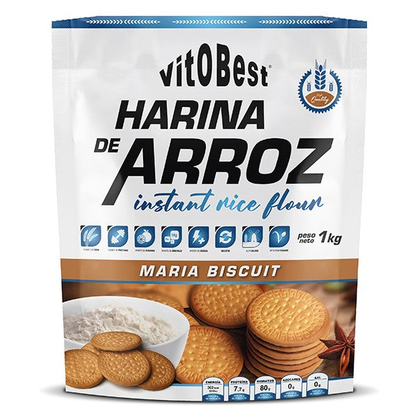 Harina de Arroz. 1k. Galleta María. Sin Gluten