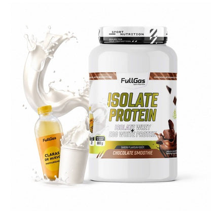 Isolate Whey Protein + Egg White Protein. 900gr. Sin Gluten
