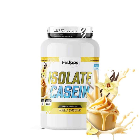 Isolate Casein. Caseína Micelar. 900gr. Vanilla Smoothie. Sin Gluten