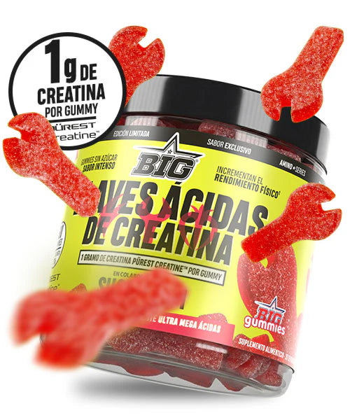 Llaves Ácidas de Creatina. 90unidades. Sin Lactosa. Sin Gluten