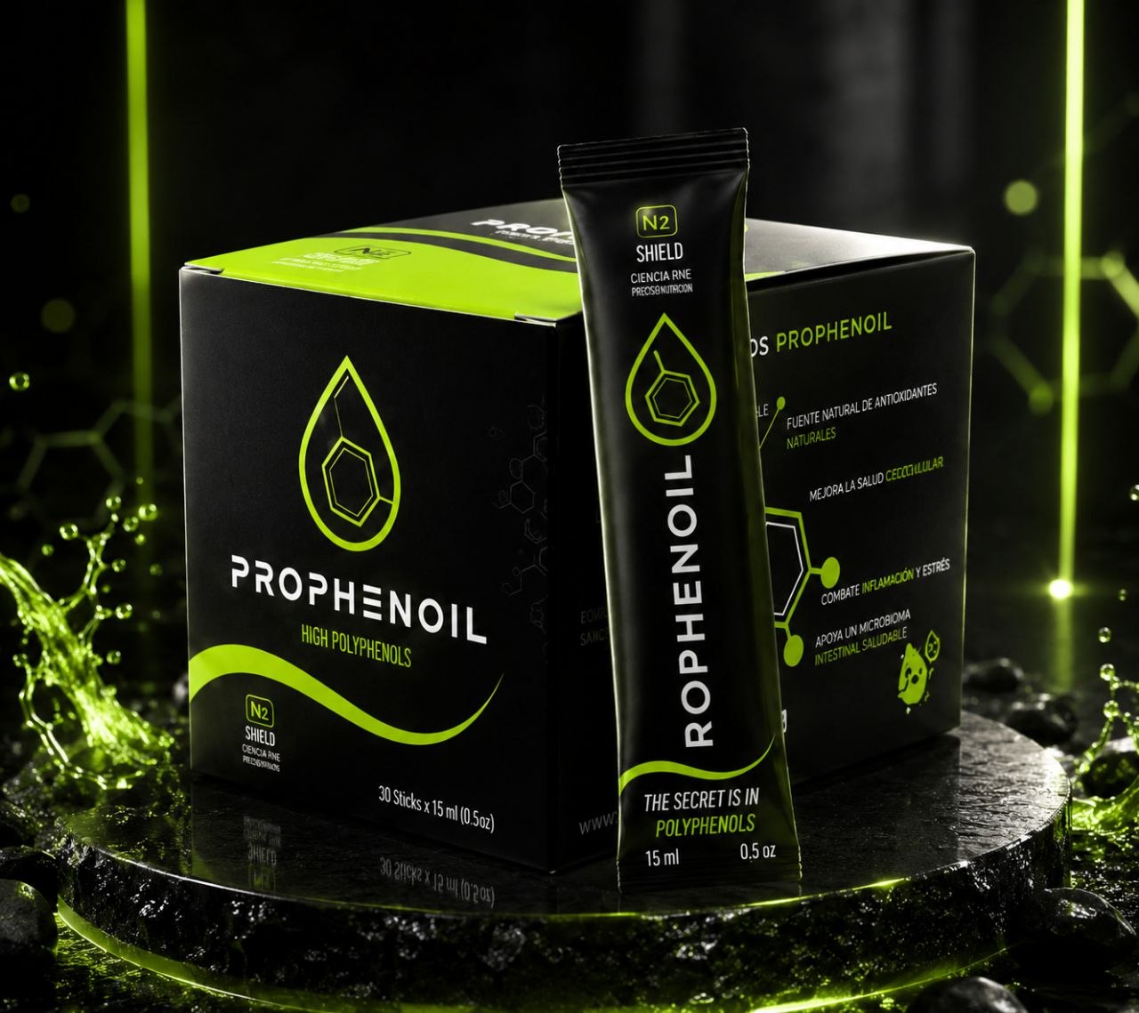 Prophenoil. Bebible. 30sticks de 15ml.