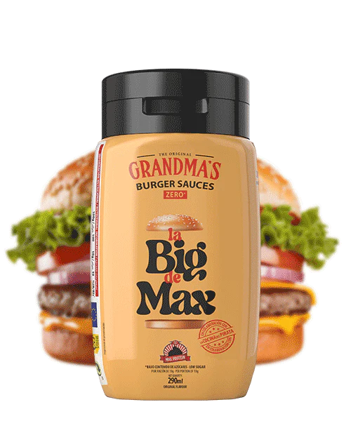 Grandmas Burger Sauces Zero. 290ml. _La Big de Max.