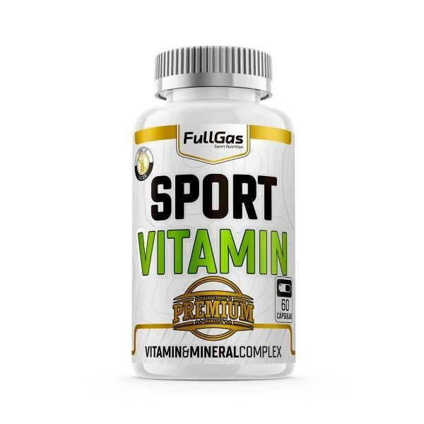 Sport Vitamin 60caps. Sin Gluten. Sin Lactosa