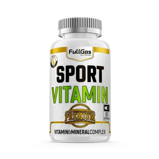 Sport Vitamin 60caps. Sin Gluten. Sin Lactosa
