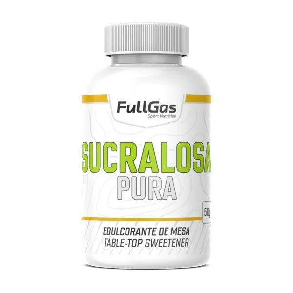 Sucralosa Pura. 50gr. Vegano Sin Gluten. Sin Lactosa